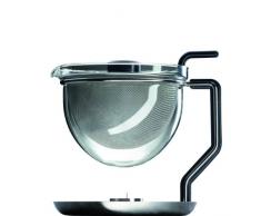 mono 10400 Teekanne, Chromnickel-Edelstahl 18/10, 22,5 cm x 17,1 cm x 20,3 cm