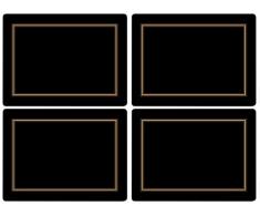 Pimpernel Classic Black Tischunterlage 4 Stück (s)