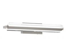 Fischer&Honsel PAROS Wandleuchte, Metall, 14 W, nickelfarben