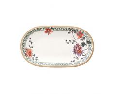 Villeroy & Boch - Artesano Provençal Verdure Beilagenschale, Schale mit französischem Flair, Premium Porzellan, weiß/bunt, 28 x 16 cm