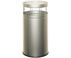 WESCO 355 901-03 Abfallsammler Big Ash neusilber