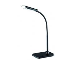 Reality Leuchten Tischleuchte 3 W LED inklusive An/Aus Schalter, HÖhe: circa 28 cm, schwarz R52141302