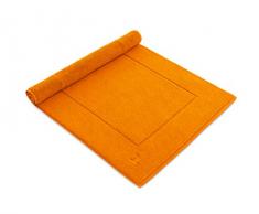 möve Superwuschel Badteppich 60 x 130 cm aus 100% Baumwolle, gold