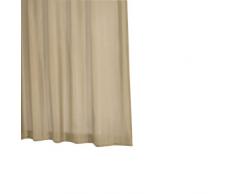 Ridder 453090-350 Duschvorhang Textil 180 x 200 cm, inkusiv Ringe Madison Uni beige
