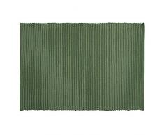 LINUM Uni Tischset, Baumwolle, Olivgrün, 35 x 46 cm