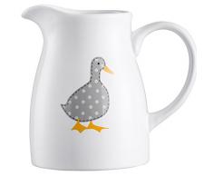 Price & Kensington Teekanne, Porzellan, Weiß, 16 x 10.5 x 14 cm