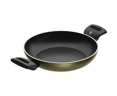 WMF Permadur Element Servier-/ Bratpfanne 24 cm, Aluminium beschichtet, hoher Rand, Induktion, Kunststoffgriff, PFOA frei