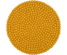 myfelt Klara Sitzauflage, Filzkugel, Wolle, rund 36 cm
