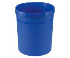 HAN Papierkorb Grip mit Griffmulden, Inhalt 18l, 35cm hoch, blau