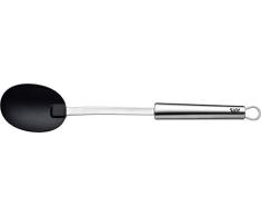 Silit Classic Line Servierlöffel, 33 cm, Edelstahl poliert, Kunststoffkelle, ideal für beschichtete Töpfe, spülmaschinengeeignet