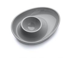 koziol Eierbecher Columbus, Kunststoff, cool gray, 90 x 115 x 26 cm
