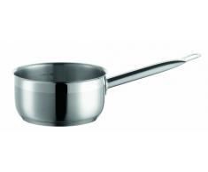 Mäser, Serie Professional, Stielkasserolle 16 cm, Topf aus hochwertigem Edelstahl 18/10, Induktion, Literskala