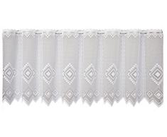 Anna Cortina Libby Gardine, Stoff, weiß, 50 x 180 cm