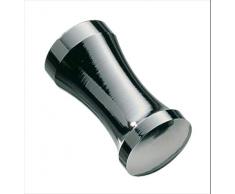 Emco Rondo 2 Handtuchhaken, chrom, Handtuchhalter zur Wandmontage, Badhaken, Gäste-WC, Länge 28 mm - 507500100