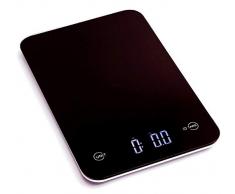 Ozeri Touch professionelle digitale Küchenwaage aus gehärtetem Glas, glas, Schwarz, NA