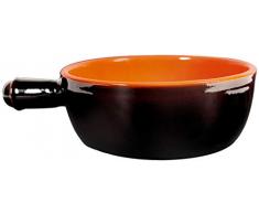 Silva De Terre dUmbria Terrakotta, 1 Stielkasserolle aus Steingut 24 cm Ø [Import] Italian