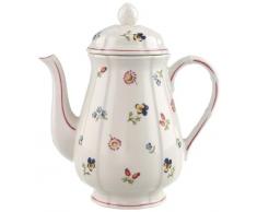 Villeroy & Boch Petite Fleur Kaffeekanne, 1,25 l, Premium Porzellan, Bunt