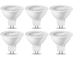 AmazonBasics GU5.3 LED Lampe MR16, 4.5W (ersetzt 35W), warmweiß, 6er-Pack