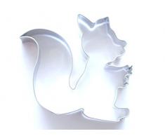 Städter Ausstechform, Edelstahl, Silber, 8x8 cm