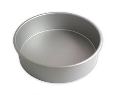 PME RND153 Runde Backform aus eloxiertem Aluminium, 381 x 76 mm, Silver, 38.1 cm