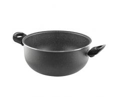 HOUSE COLLECTION Schmortopf, Induktion, Minorca, Antihaftbeschichtung, Aluminium Ø24cm