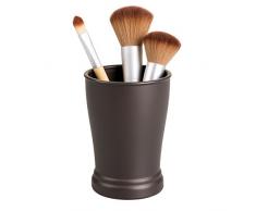 iDesign Kent Trinkbecher, praktischer Becher zur Aufbewahrung aus Kunststoff, bronzefarben