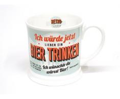 H & H Becher, Porzellan, Mehrfarbig, 12 x 8.7 x 8.7 cm