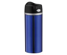 alfi 5817.251.035 Coffee To Go Trinkbecher isoMug Perfect, Edelstahl Blau 0,35 l, zerlegbarer Verschluss, Spülmaschinenfest, 4 Stunden heiß