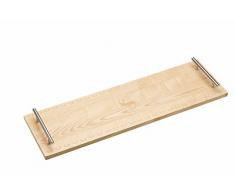 Kitchen Craft We Love Weihnachten rechteckig Holz Servierplatte mit Griffen, 60 x 18 x 5 cm (59,7 x 17,8 x 5,1 cm), braun