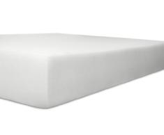 Kneer 6076001 Single Jersey Kinder-Spannbetttuch Qualität 60, Größe 60/120-70/140 cm, weiß