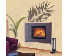 INDIGOS 4052166070126 Wandtattoo w431 Pflanze Blume Wandaufkleber, 96 x 74 cm, braun