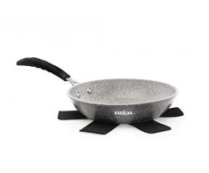 Excelsa Forn-Ok Antihaft-Pfanne, 1 Griff Diametro: 28 cm grau