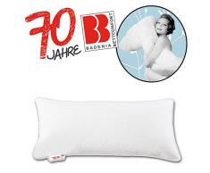 Badenia Federkissen Malmö fest, Baumwolle, 40 x 80 cm, weiß