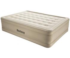 Bestway Essence Doppelbett Luftbett selbstaufblasend mit integrierter elektrischer Pumpe, 203x152x51 cm