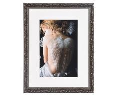 Henzo Chic Baroque 30x40 dgrau Bilderrahmen, Holz, dunkelgrau, 30 x 40 x 2 cm