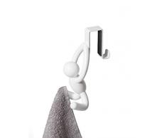 Umbra Buddy Über-der- Tür Haken für Schranktüren und Schubladen, Weiss, 2-er Set