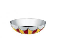 Alessi Circus Schale, Edelstahl, Silber, 25 x 25 x 7.5 cm