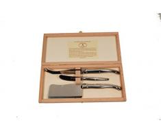 KOM Amsterdam 7049 3 Käsemesser in Kistchen laguiole, stahl