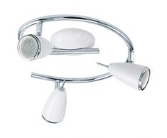 EGLO RICCIO 2 Spot, Stahl, GU10, 3 W, weiss, chrom
