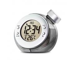 H2O Wecker mit Wasser, Farblich sortiert