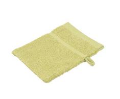 Gözze Sylt Waschhandschuh 4er Set, Limone, 16 x 21 cm, 7881-82-A1