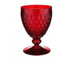 Villeroy & Boch Boston Coloured Wasserglas Red, Kristallglas, 144mm