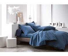 Heute - 201101 - Spannbetttuch - Sturmhimmel - 140 x 190 cm