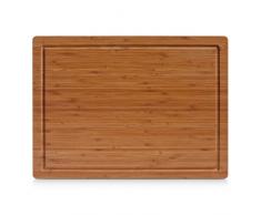 Zeller 25220 Schneidebrett, Bamboo, L 45 x B 33 x H 1.6 cm