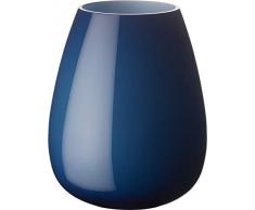 Villeroy & Boch Drop Vase Midnight Sky, 18,6 cm, Glas, Blau