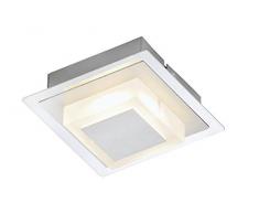Briloner Leuchten Deckenleuchte, LED Lampe, Deckenlampe, LED Strahler, Wandleuchte, Wohnzimmerlampe, Deckenstrahler, Wandlampe, Deckenspot, Deckenbeleuchtung