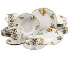CreaTable 17032, Serie Flora Orchard, Geschirrset Kombiservice 30 teilig