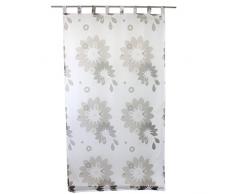 Gözze Schlaufenschal, Transparent, 140 x 255 cm, Blumenmuster, Be Happy, Taupe, 65020-71-4055