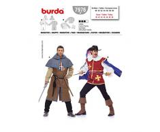 Burda Schnittmuster 7976 Fasching Herren Gr. 48-60