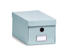 Zeller 17560 Aufbewahrungsbox Pappe, ca. 17 x 29,5 x 13,5 cm, mint